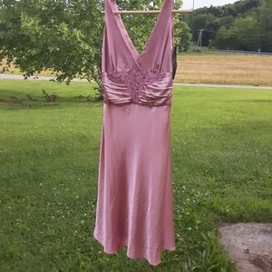 Pink Silk NEWPORT NEWS Dress